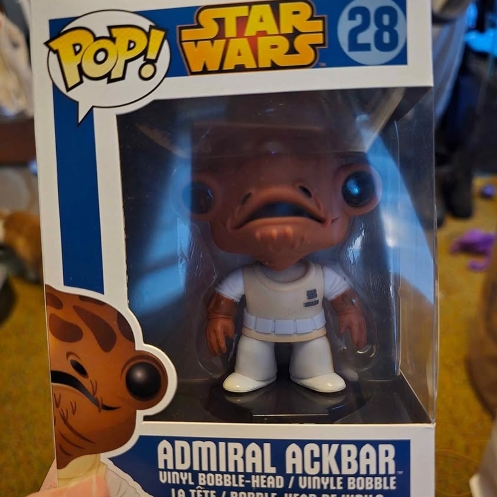 Funko Pop Star Wars Admiral Ackbar Vinyl Figure